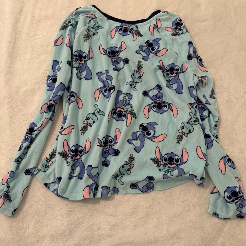 2 Piece Disney Lilo &‎ Stitch Women’s Pajama Set XL 16-18 - Picture 12 of 15